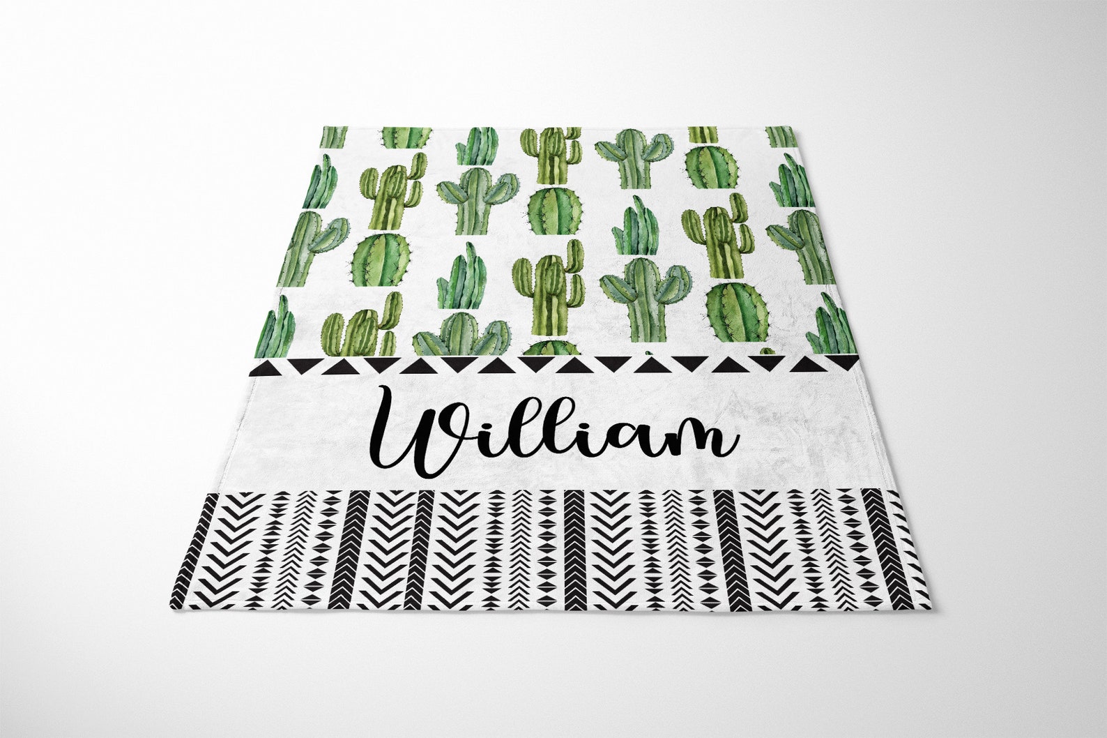 Cactus Crib Bedding Set Boy Baby Boy Crib Bedding Cactus Etsy