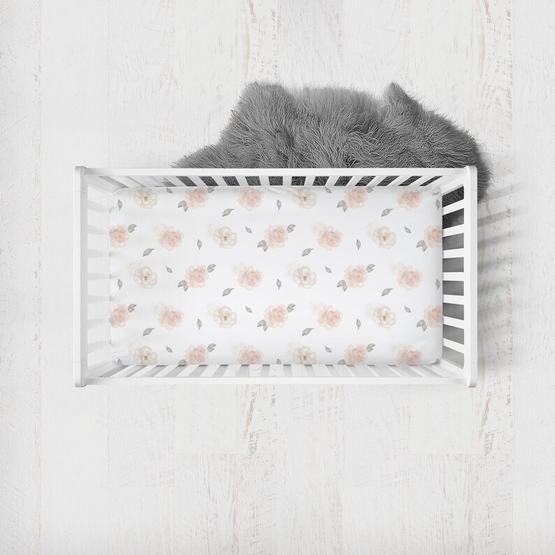 Rainbow Crib Bedding Set Baby Girl Crib Bedding Rainbow Etsy