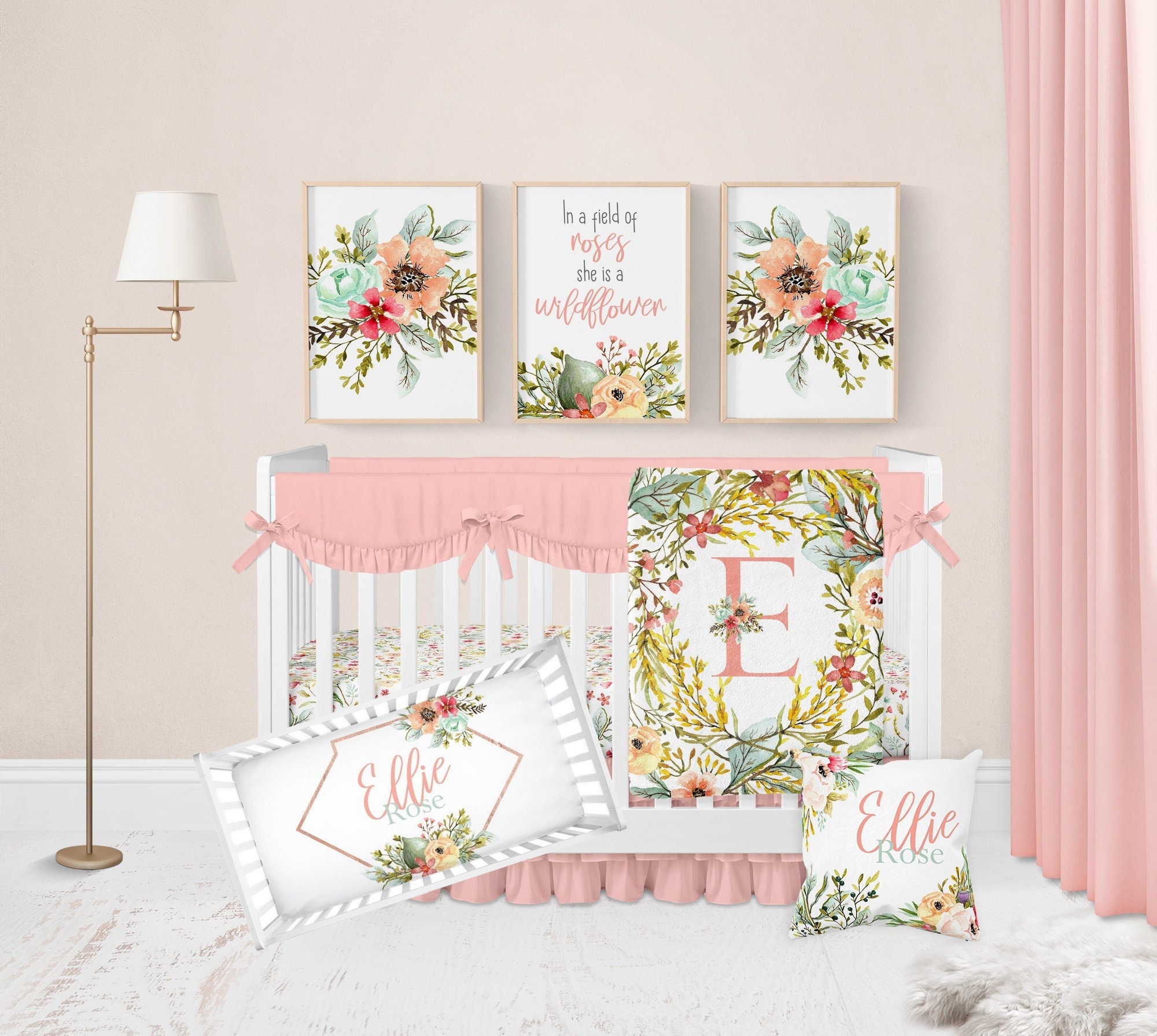 Plain crib bedding sets 2025