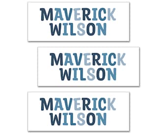 Personalized Name Labels For Boy, Name Labels For School Supplies, School Supply Labels, Daycare Labels, Water Resistant Stickers For School