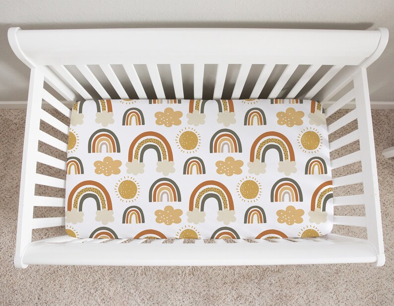 Boho Crib Bedding Set Baby Boy Crib Bedding Boho Nursery Etsy