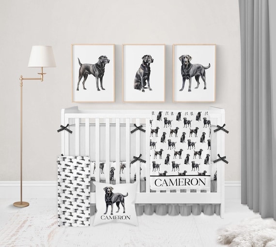 Puppy baby bedding crib sets sale