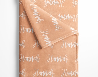 Personalized Baby Blanket, Name Baby Blanket, Personalized Baby Name Blanket, Baby Shower Gift, Pick Your Color, Monogram Baby Blanket