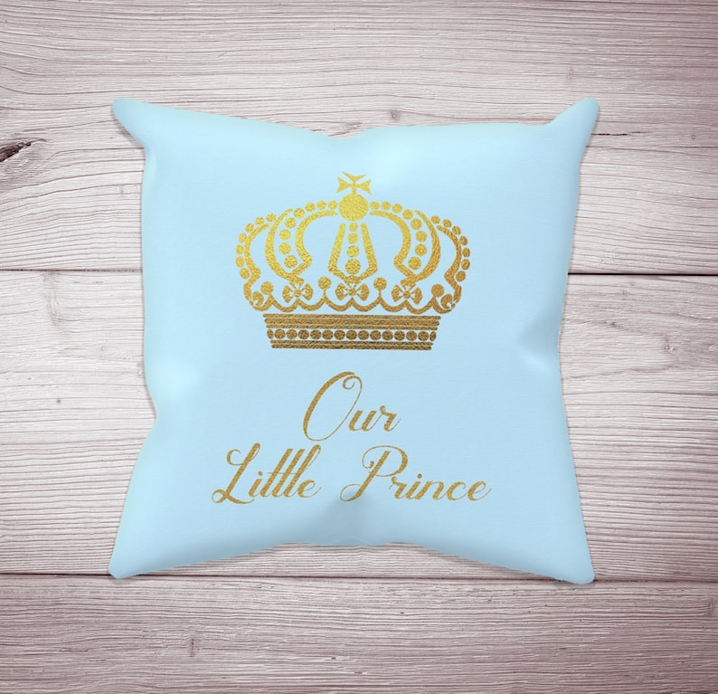 Baby Boy Crib Bedding Set Prince Crib Bedding Light Blue Etsy