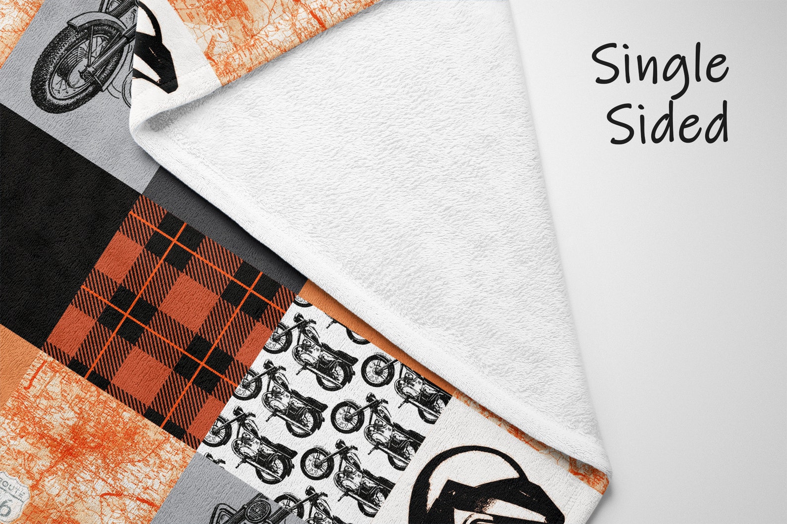 Motorcycle Blanket Motorcycle Baby Blanket Baby Boy Blanket Etsy