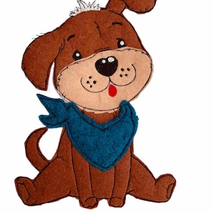 Dog applique Embroidery Design, dog applieque Motif, Pattern for Machine embroidery design, pes, hus, dst, exp etc. INSTANT DOWNLOAD,