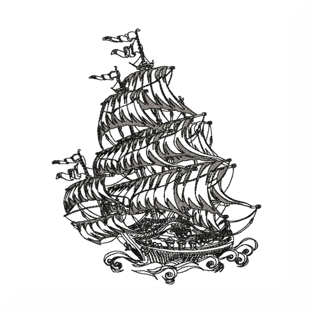 Ship Shape Shorts, Embroidered Sailboat main image 1