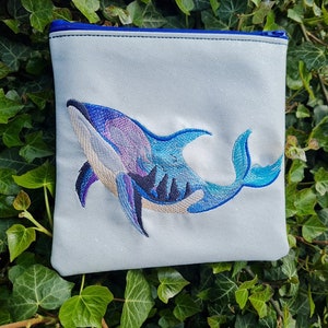 Whale Embroidery Design, Orca Nature With Ocean Motif, Pattern for ...