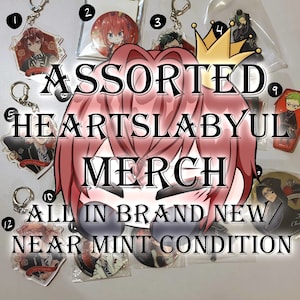 Assorted Heartslabyul Merch