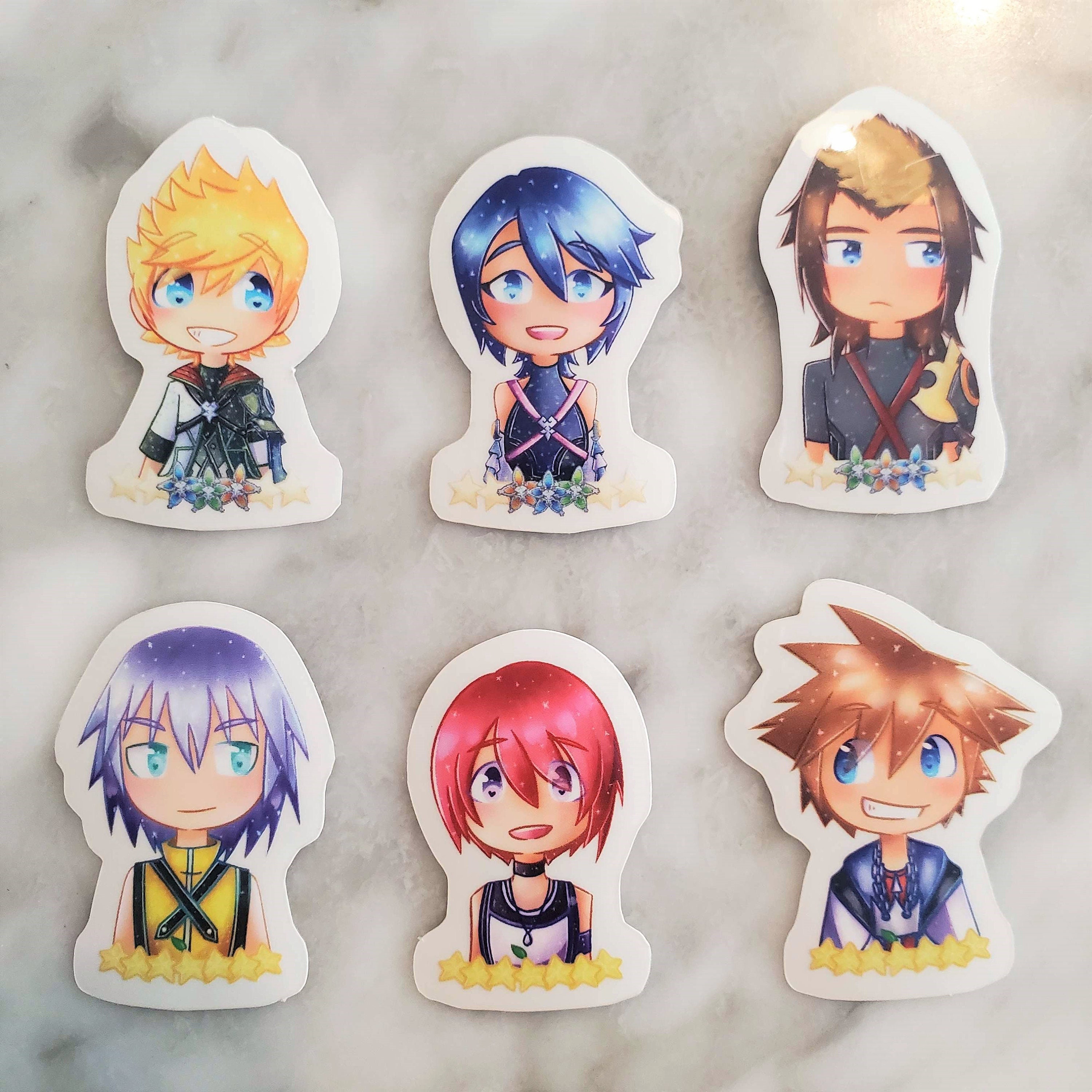 Ventus, Aqua and Terra - Kingdom Hearts Birth by Sleep Sticker for Sale by  fantasylife