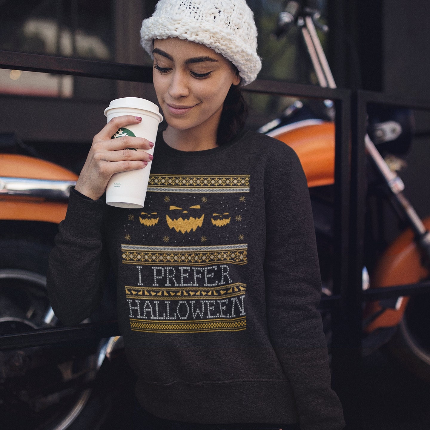 emo christmas sweater