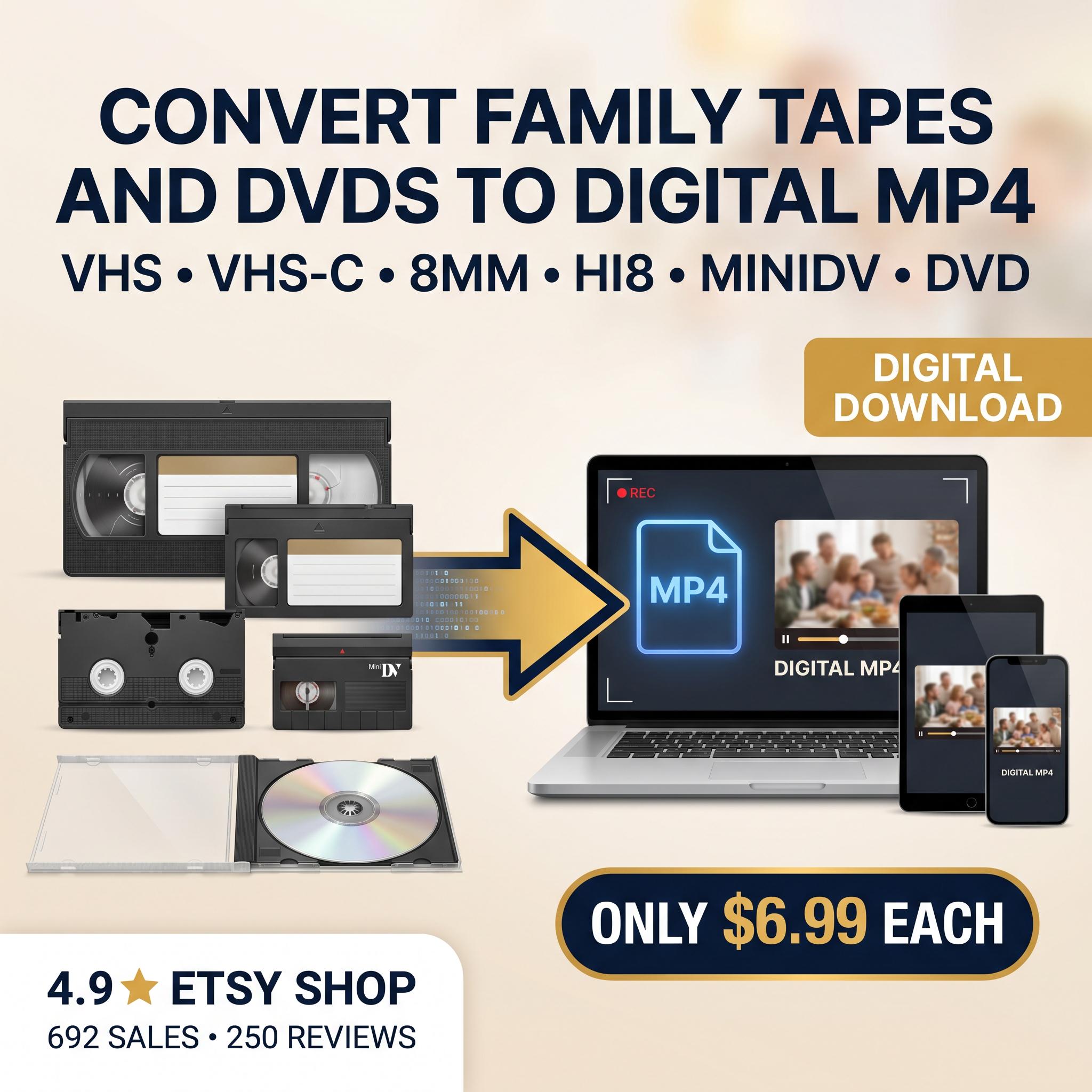 VHS, VHS-C, Hi8, Video8 Mini-DV digitalisieren, überspielen als Datei MP4 Datei VHS, VHS-C, Hi8, Video8 Mini-DV digitalisieren, überspielen als Datei MP4 Datei