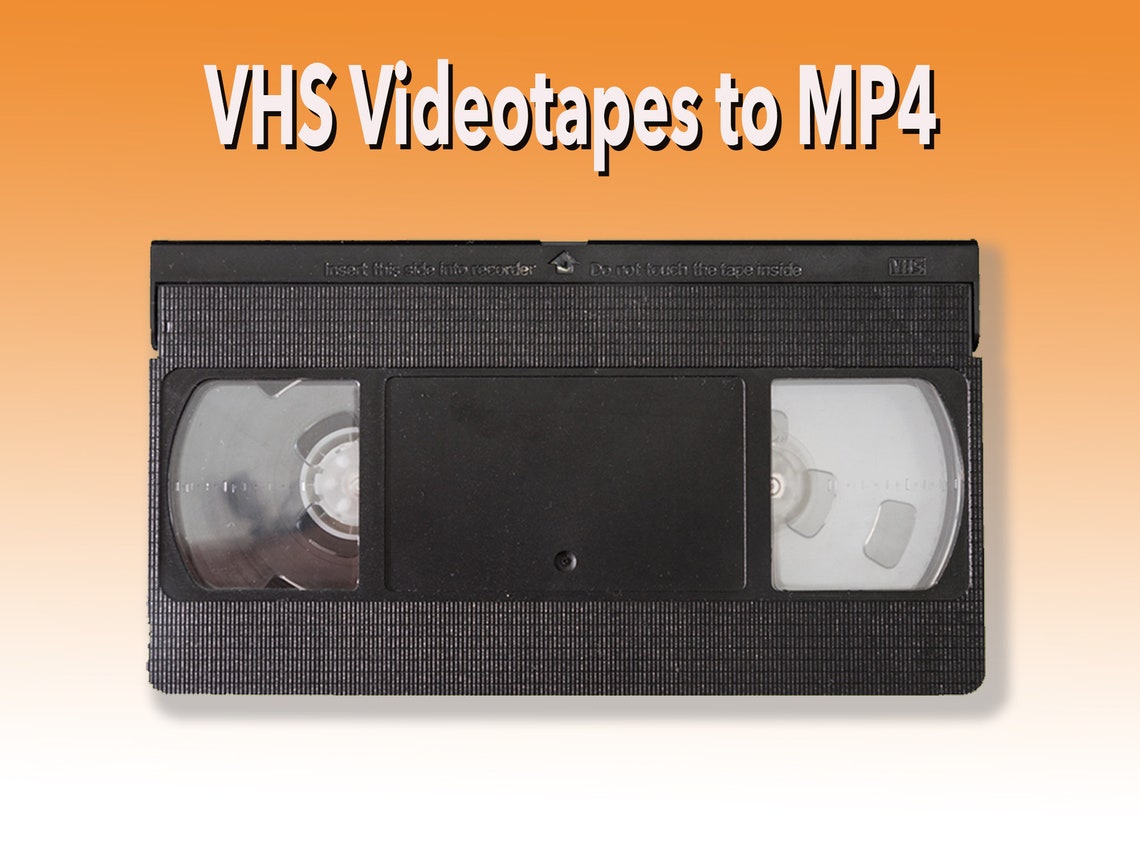 VHS videotapes to MP4 Etsy