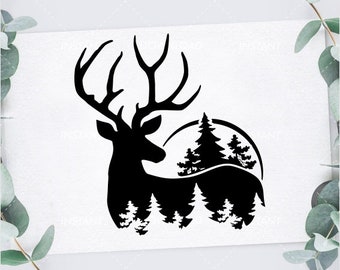 Deer Svg Etsy