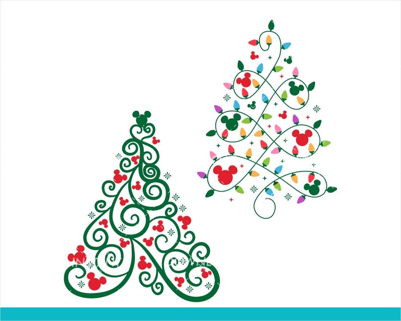 Download Mickey Mouse Christmas Tree SVG / Christmas tree svg ...