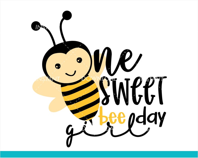 Download One Sweet Bee-Day Svg Bee Day Kids Svg Bee 1st Svg Bee | Etsy
