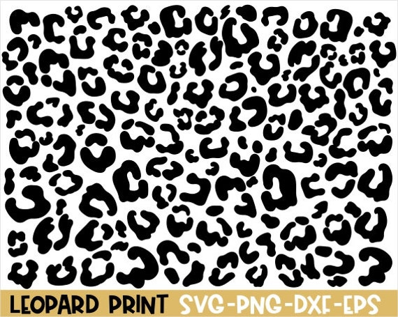 Download Leopard Svg Leopard Print Svg Animal Print Svg Print Svg | Etsy