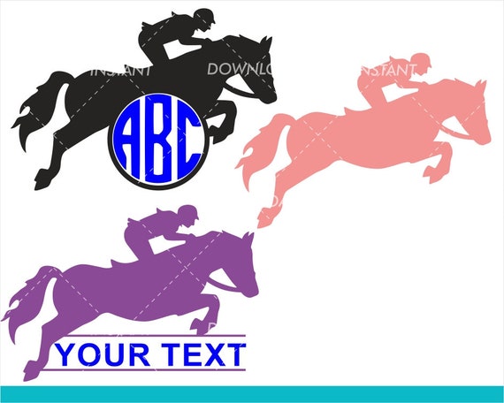 Download Equestrian Show Jumping Svg Horse Svg Dressage Svg Etsy PSD Mockup Templates