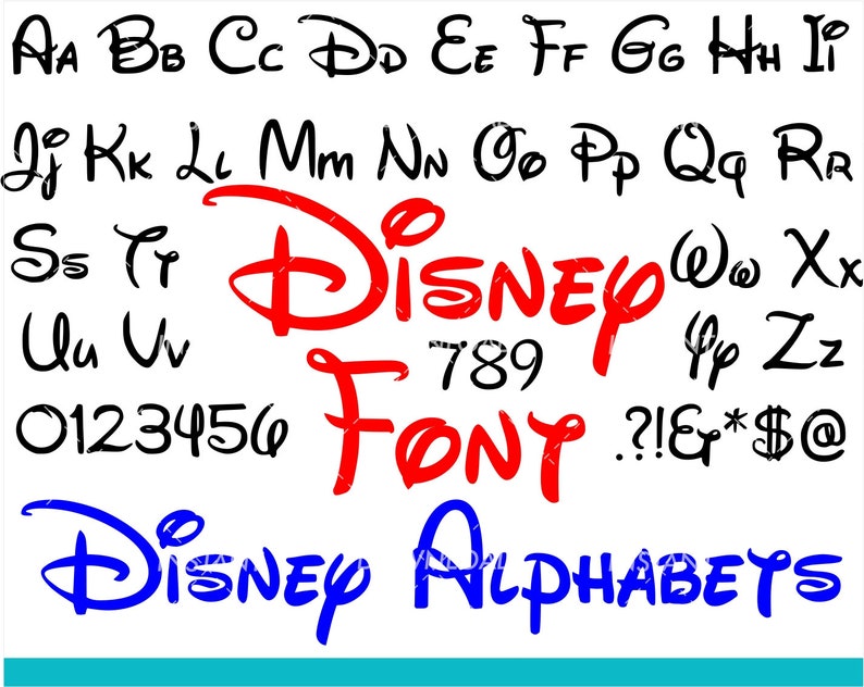 Free Free Disney Letters Svg 217 SVG PNG EPS DXF File
