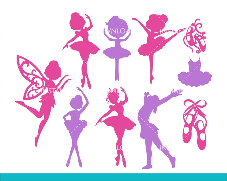 Download Ballet Dancer SVG Bundle / Ballet dancer clipart ...