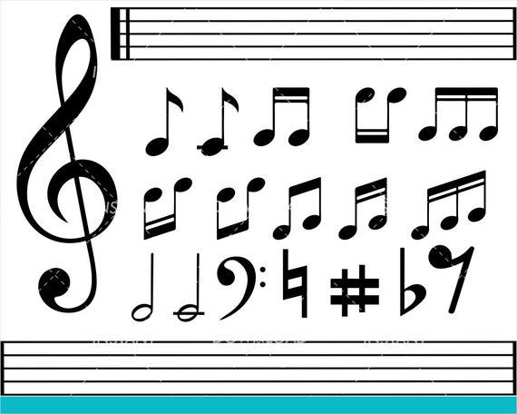 Download Music Svg Bundle Music Notes Svg Musical Notes Cut File Etsy PSD Mockup Templates