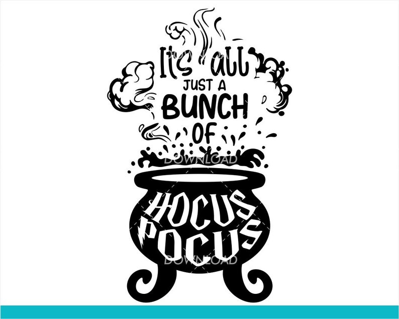 Hocus Pocus SVG / Cauldron SVG / Halloween Svg Clipart / Witch | Etsy