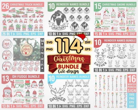 Download Christmas Svg Bundlechristmas Gnome Bundle Svgchristmas Etsy PSD Mockup Templates