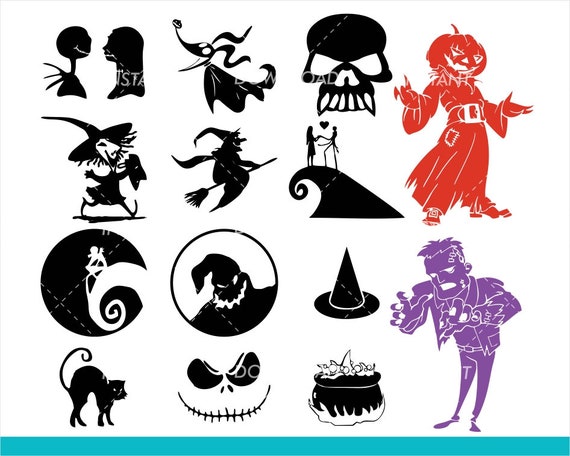 Download 22+ Nightmare Before Christmas Svg Free Images Free SVG ...