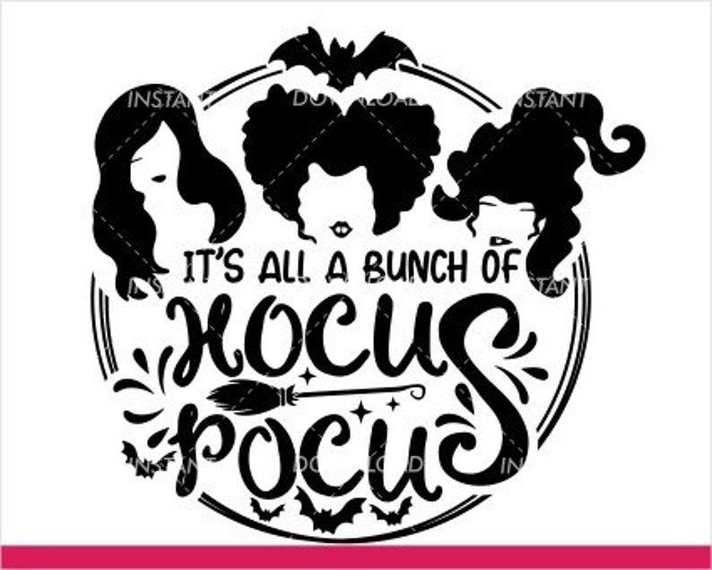 Download Hocus Pocus SVG Sanderson Sisters SVG Witches Hair Cute | Etsy