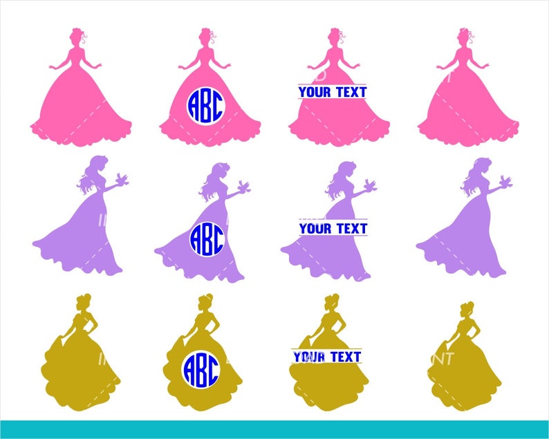 Free Free 316 Free Princess Monogram Svg SVG PNG EPS DXF File