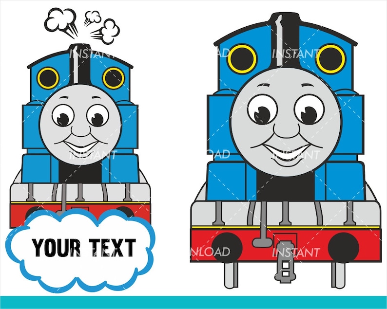 Download Thomas The Train SVG Thomas The Train DXF Thomas The Train ...