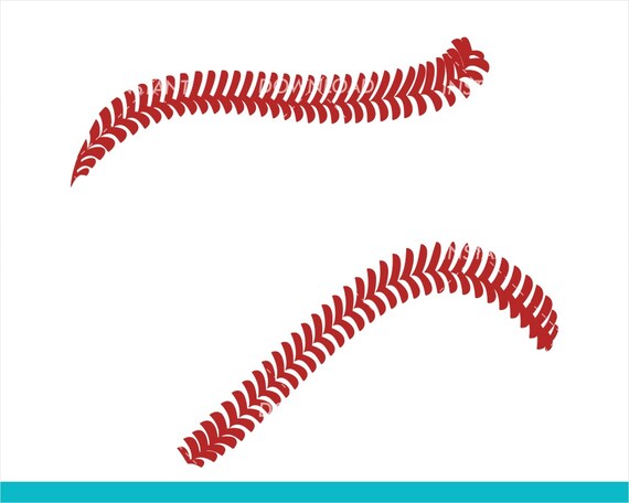 Download Free Baseball Stitches Svg Baseball Svg Files Baseball Laces Etsy SVG Cut Files