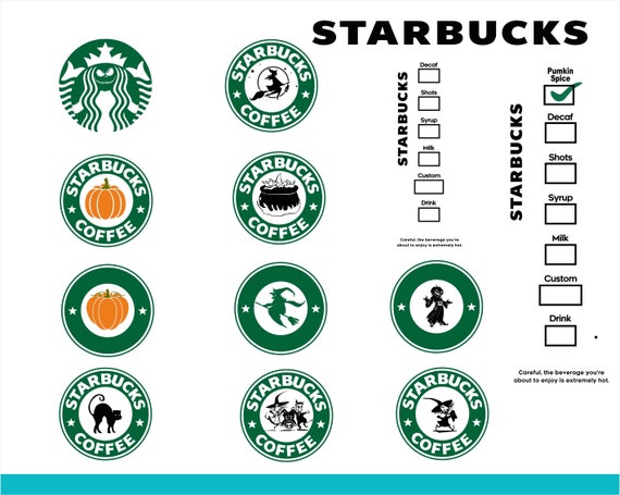 Download Halloween Starbucks Logo Svg Pumkin Starbucks Dxf Etsy