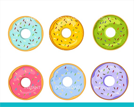 Donut Svg Donuts Cut File Donut Cricut Sprinkle Donut Svg Etsy