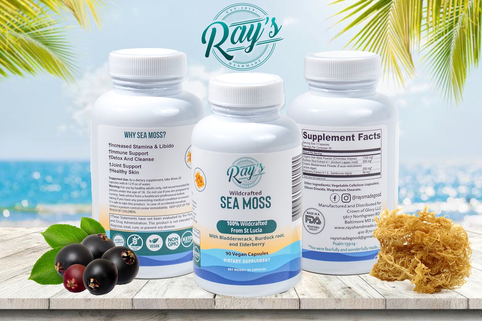 100% Alle natürlichen SEEMOOS KAPSELN | Etsy