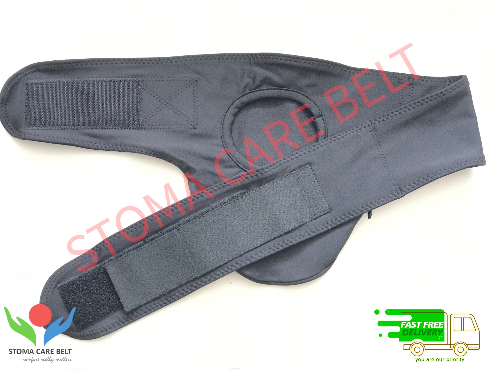 Stoma Belt VERTICAL Stoma Belt Colostomy Belt Illeostomy Etsy UK