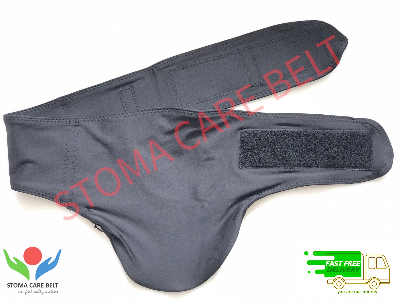 Stoma Belt VERTICAL Stoma Belt Colostomy Belt Illeostomy Etsy