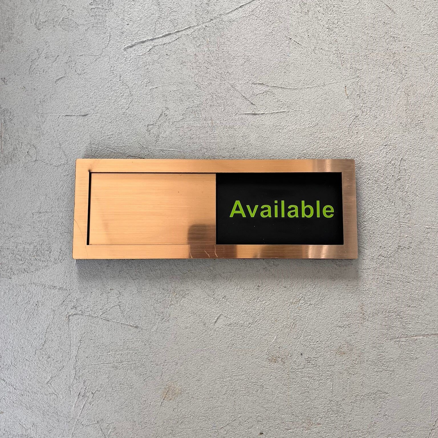 Vailable Sign Can Be Moved Custom Busy - Available, Directional Sign, Indoor Sign ...