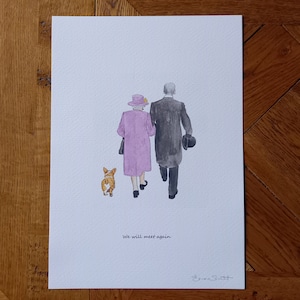 Queen Elizabeth art print