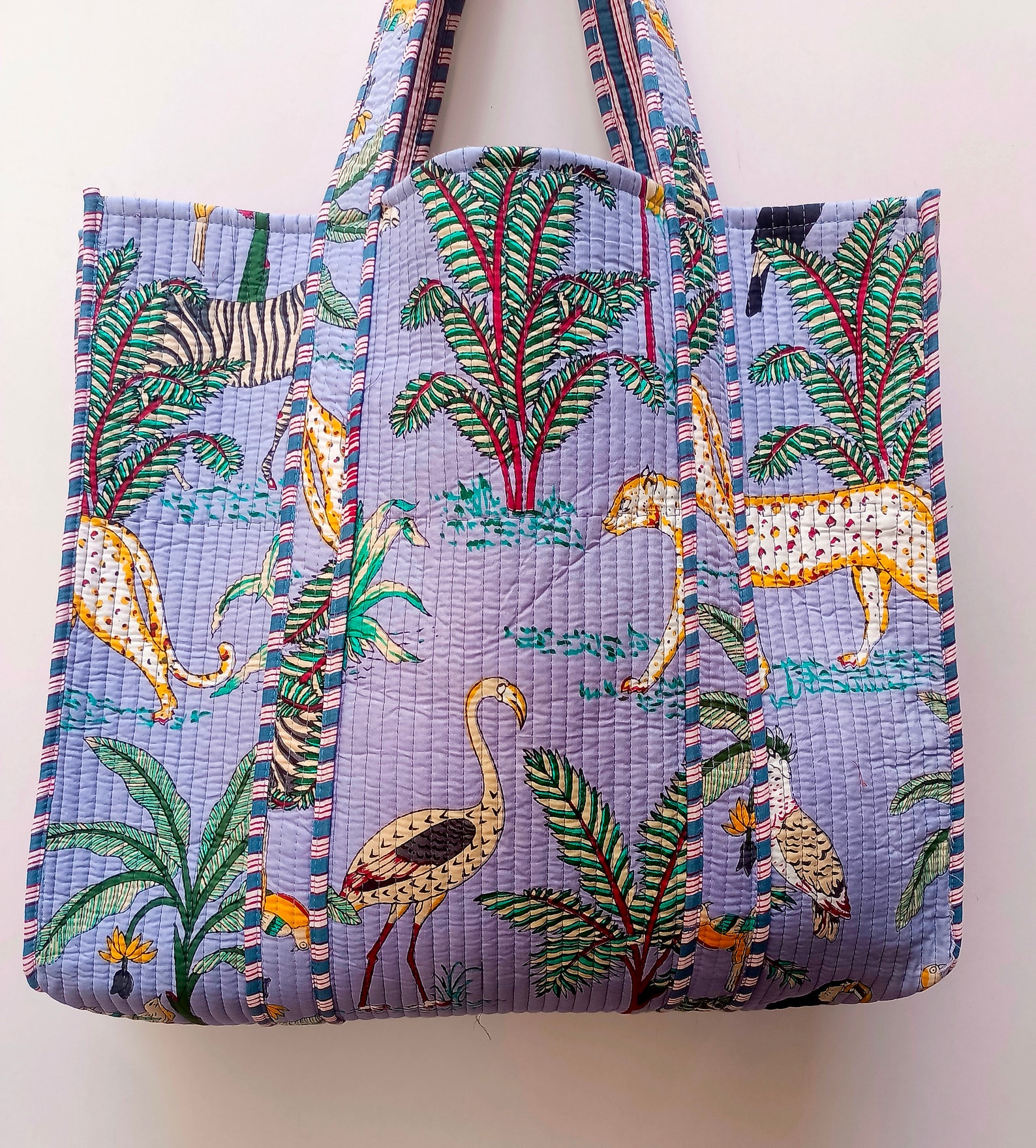 Yellow - Handcrafted Cotton Shopping Bag 15