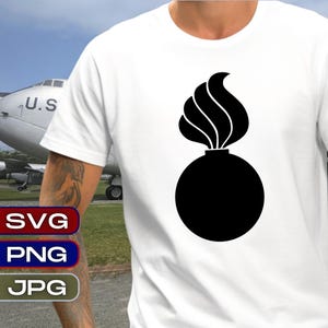 Ammo Pisspot 1944 - Granat och flamma - Design svg, png, jpg digital nedladdningsfil