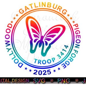 Dollywood Gatlinburg Pigeon Forge Vacation SVG PNG JPG (Digital Download)