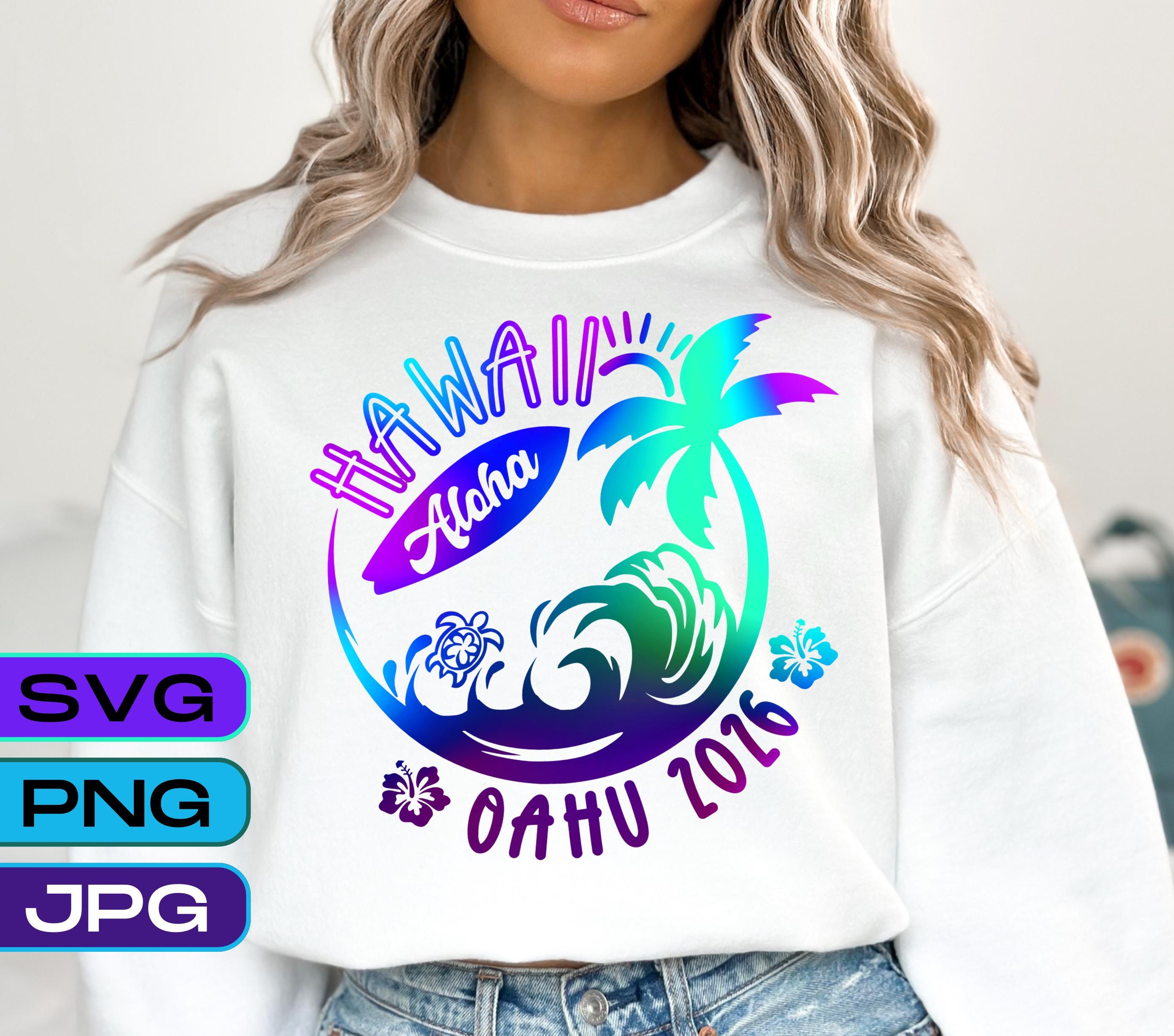 希少 東洋エンタープライズ SUKA ALOHA HAWAII HONOLULU Hawaii Hawaii 2026 Vacation Design, Aloha SVG PNG JPG, State of