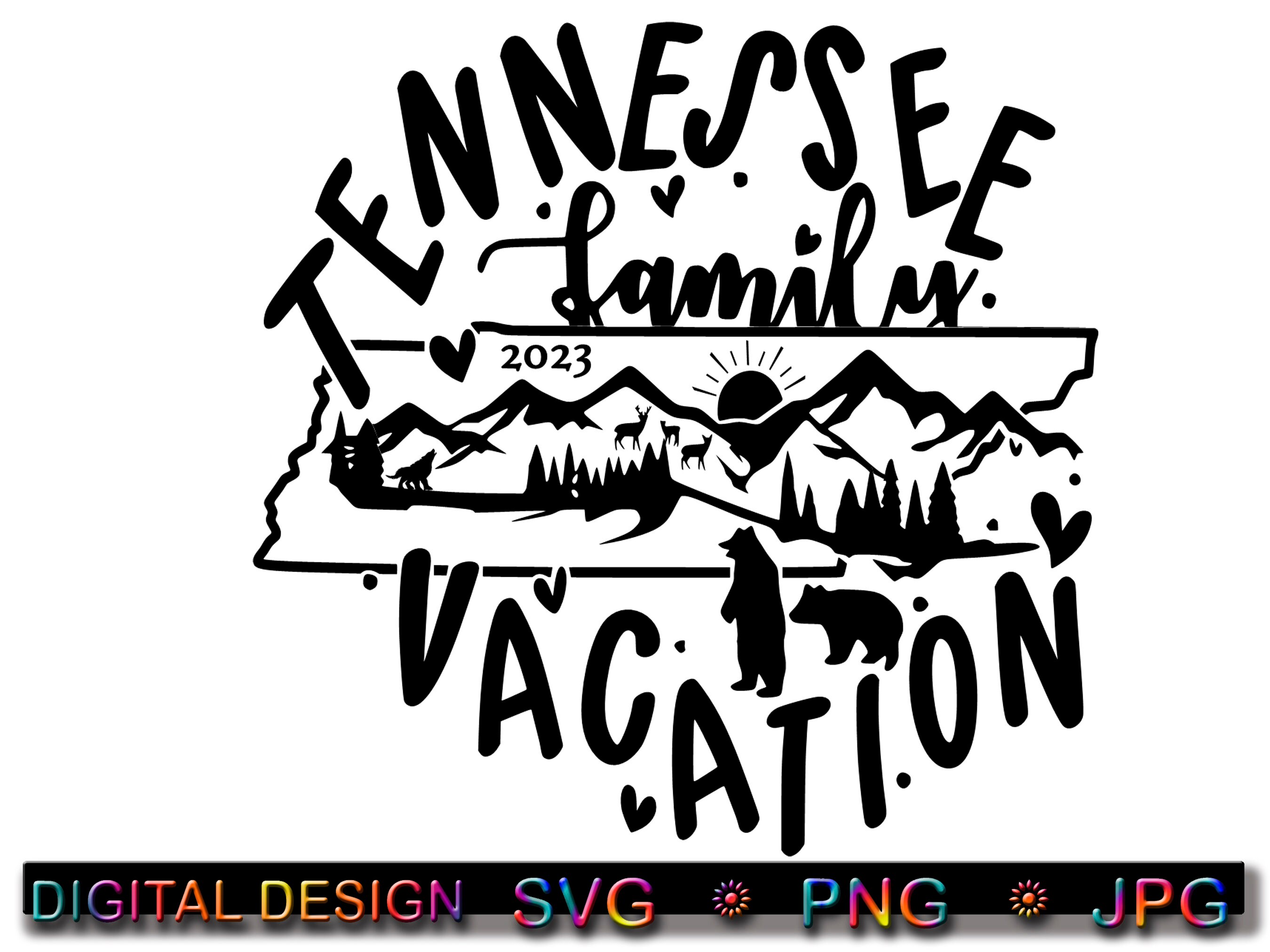 2023 Tennessee Family Vacation Mountain Memories Family Etsy