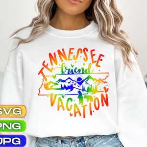Tennessee Friend Vacation SVG: Mountain Trip Design (Digital Download)