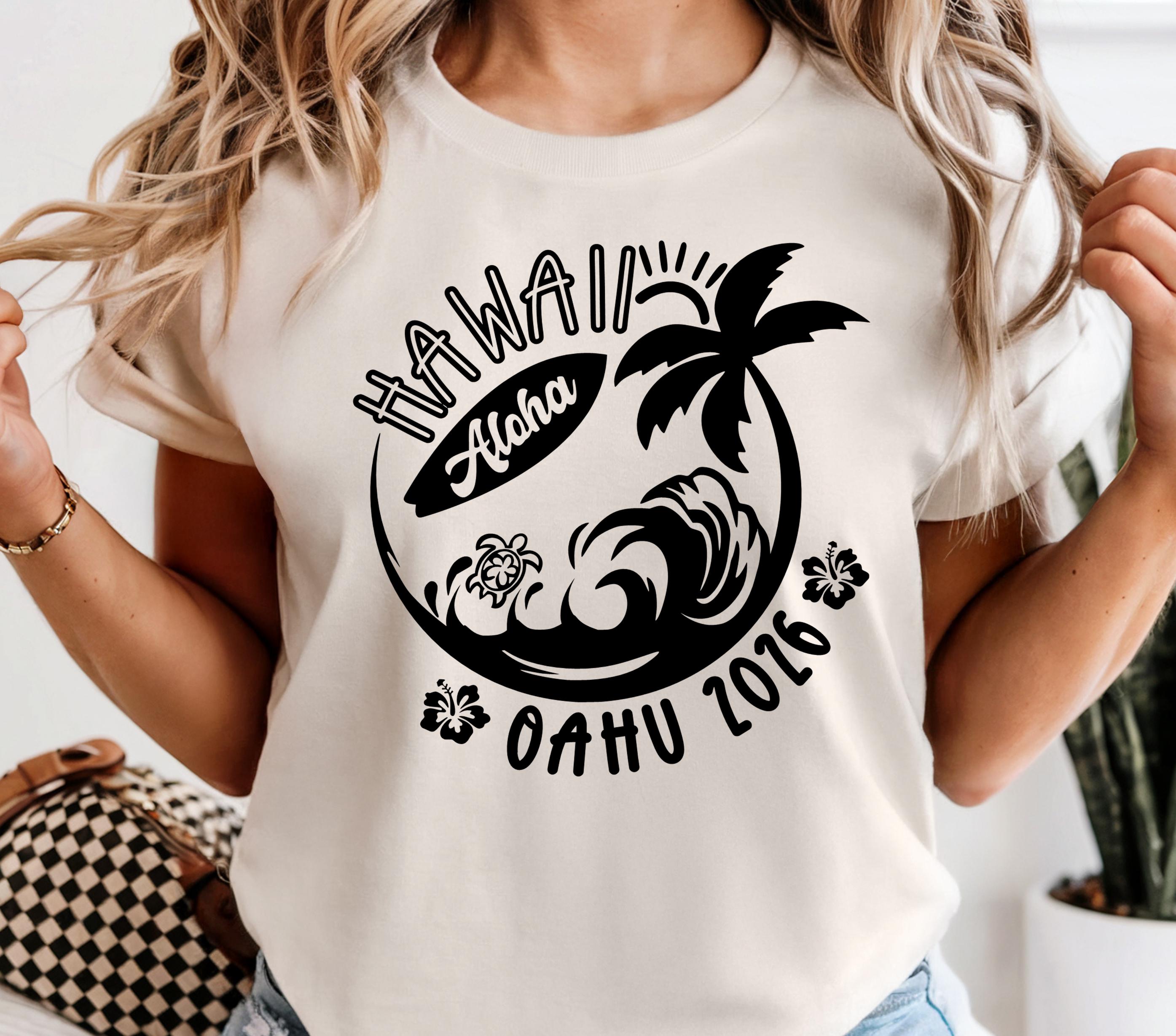 Hawaii Hawaii 2026 Vacation Design, Aloha SVG PNG JPG, State of