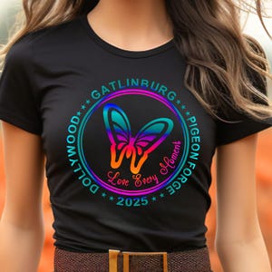 Vacances 2025 Dollywood Gatlinburg Pigeon Forge, vacances en famille, amour chaque instant, vacances, sublimation, fichier de coupe, SVG, PNG, JPG