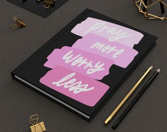 Pray More Worry Less Journal: Christian Gift, Bible Study