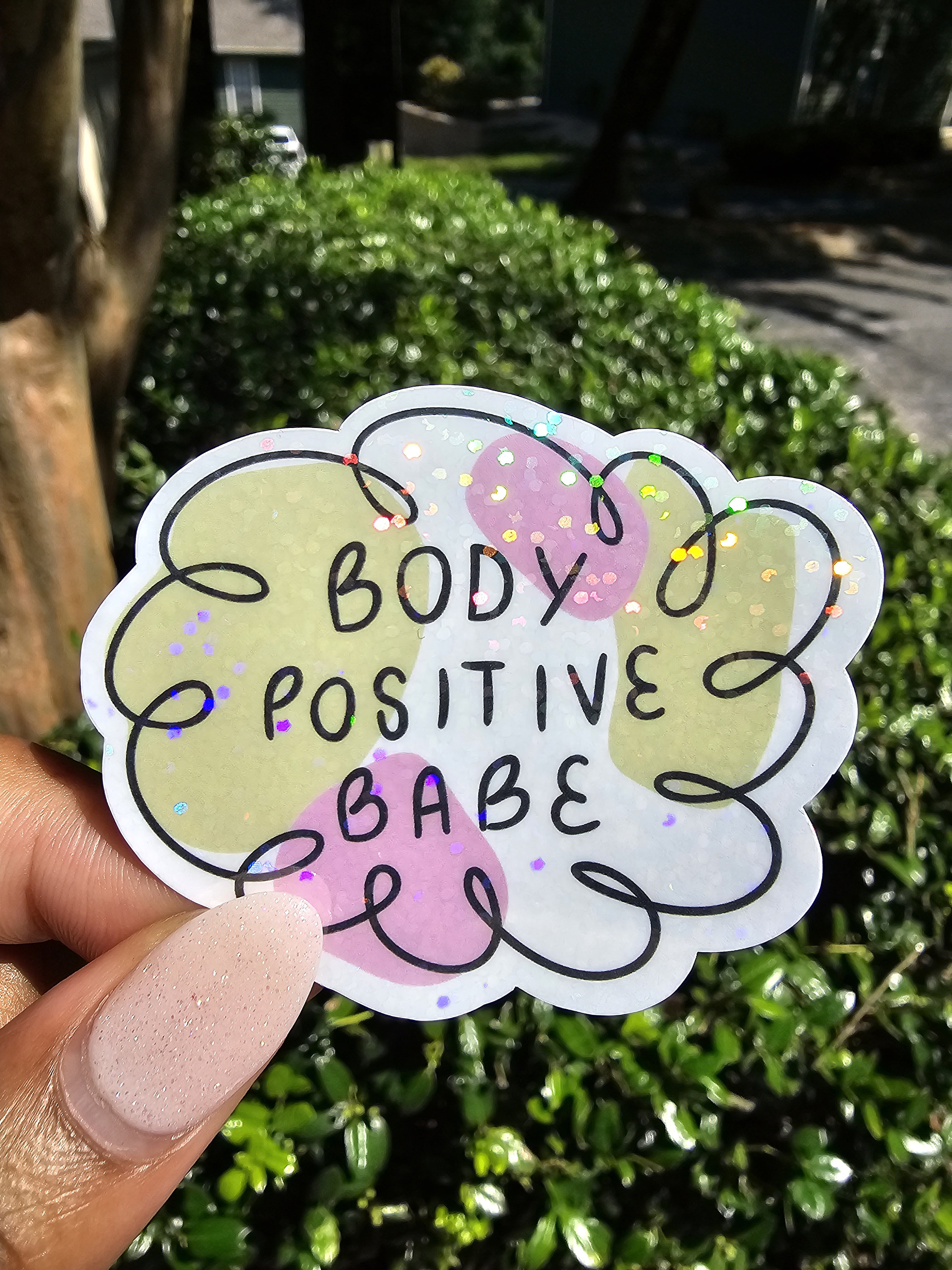 Body Positive Babe /gift for Women / Body Positive Stickers / Gift for ...