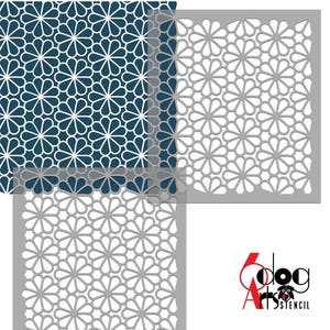 24 SVG Bundle Seamless Pattern Digital Stencil Template Files Instant Download Mylar Laser Cutting Gel Print Stencil Mask Cricut JS-299